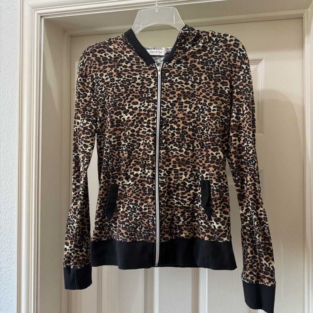 Heart Hips Animal Print Jacket/Shirt
